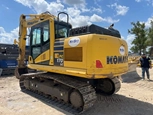 Back of used Komatsu Excavator